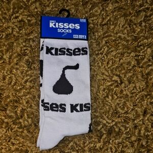BRAND NEW Men's Hershey Kisses Novelty Crew Socks (Shoe Size 6-12)